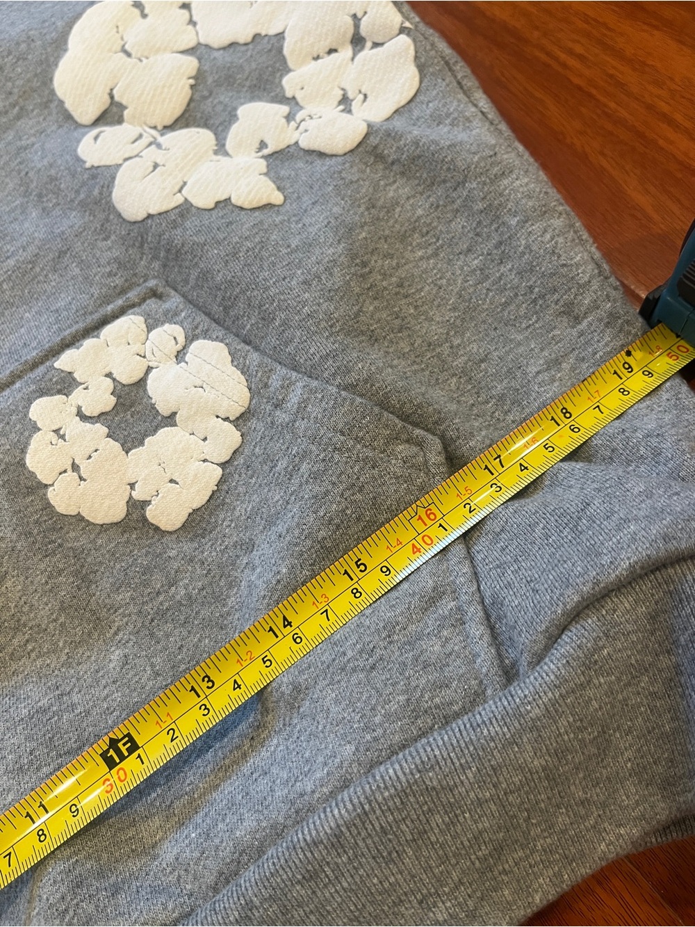 Denim Tears Grey Cotton Streetwear Hoodie - Size Large - Picture 5 of 5